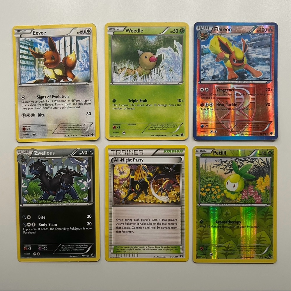 2013 Plasma Freeze & 2016 Breakpoint Pokemon Card Lot